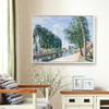 Alfred Sisley,The Loing Canal at Moiret,large wall art,framed wall art,canvas wall art,large canvas,M3090