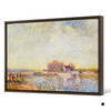Alfred Sisley,River Scene with Ducks, 1881,large wall art,framed wall art,canvas wall art,large canvas,M3070