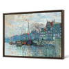Claude Monet,View Of Amsterdam,Port Scenery,Canvas Print,Canvas Art,Canvas Wall Art,Large Wall Art,Framed Wall Art,P915