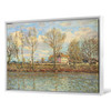 Alfred Sisley,Ile De La Grande Jatte, Neuilly sur seine,large wall art,framed wall art,canvas wall art,large canvas,M3057