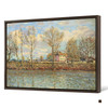 Alfred Sisley,Ile De La Grande Jatte, Neuilly sur seine,large wall art,framed wall art,canvas wall art,large canvas,M3057