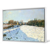 Alfred Sisley,Effect of Snow at Argenteuil,large wall art,framed wall art,canvas wall art,large canvas,M3051