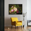 Adriana Johanna Haanen,A Still life of Roses on a River Bank,large wall art,framed wall art,canvas wall art,large canvas,M2970