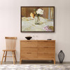 Edouard Vuillard,Roses in a Glass Vase,Vase of roses still life,canvas print,canvas art,canvas wall art,large wall art,framed wall art,p1514