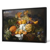 William Duffield,Fruit still life, pineapple grape pear pumpkin,canvas print,canvas art,canvas wall art,large wall art,framed wall art,p1501