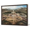 View of the Palace of Versailles around,Pierre Patel,Aerial view of the Royal Palace,canvas print,canvas art,canvas wall art,large art,p1417