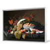Severin Roesen,Still Life with Fruit,Grape peach watermelon,canvas print,canvas art,canvas wall art,large wall art,framed wall art,p1398