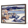 Samuel John Peploe,Iona Landscape Rocks,Beach scenery,canvas print,canvas art,canvas wall art,large wall art,framed wall art,p1388