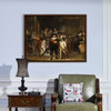 Rembrandt Harmensz van Rijn, The Night Watch,canvas print,canvas art,canvas wall art,large wall art,framed wall art,p1379