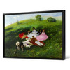 Pál Szinyei Merse, Picnic in May,Grassland weeds landscape,canvas print,canvas art,canvas wall art,large wall art,framed wall art,p1375