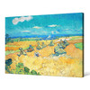 Vincent Van Gogh,Wheat Fields with Reaper, Auvers,canvas print,canvas art,canvas wall art,large wall art,framed wall art,p1477