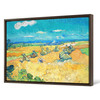Vincent Van Gogh,Wheat Fields with Reaper, Auvers,canvas print,canvas art,canvas wall art,large wall art,framed wall art,p1477
