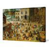 Pieter Bruegel the Elder,Children’s Games,canvas print,canvas art,canvas wall art,large wall art,framed wall art,p1367