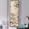 Hongren,Huangshan mountain scenery in China,Chinese Landscape Painting,Vertical Narrow Art,large wall art,framed wall art,canvas wall,M475