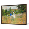 Philip Little,An Upland Meadow,Couple in the meadow,canvas print,canvas art,canvas wall art,large wall art,framed wall art,p1316