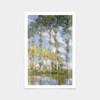 Claude Monet,The Poplars,art prints,Vintage art,canvas wall art,famous art prints,V2336