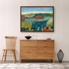 Paul Gauguin,Haystacks in Brittany,canvas print,canvas art,canvas wall art,large wall art,framed wall art,p1287