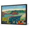 Paul Gauguin,Haystacks in Brittany,canvas print,canvas art,canvas wall art,large wall art,framed wall art,p1287