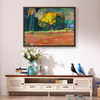 Paul Gauguin,Fatata Te Moua,At the foot of a mountain,canvas print,canvas art,canvas wall art,large wall art,framed wall art,p1285