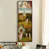 Hieronymus Bosch,The Haywain-01,Vertical Narrow Art,large wall art,framed wall art,canvas wall art,M468