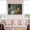 Paul Cézanne,Still Life with Apples and Peaches,canvas print,canvas art,canvas wall art,large wall art,framed wall art,p1268