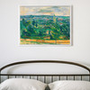Paul Cézanne,Landscape from Jas de Bouffan,Field landscape,canvas print,canvas art,canvas wall art,large wall art,framed wall art,p1262
