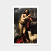 Bartolome Esteban Murillo,Saint John the Baptist in the desert, 1666,art prints,Vintage art,canvas wall art,famous art prints,V2280