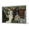 Paul Cezanne,Girl at the Piano,The Overture to Tannhauser,large wall art,framed wall art,canvas wall art,large canvas,M1919