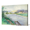 EdnyÁnszky, Ladislav, River In The Valley,River scenery,canvas print,canvas art,canvas wall art,large wall art,framed wall art,p1232