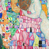 Gustav Klimt,Death and Life,art prints,Vintage art,canvas wall art,famous art prints,q2699