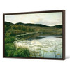 Kitty Lange Kielland, Summer Night,Pond scenery,canvas print,canvas art,canvas wall art,large wall art,framed wall art,p1196