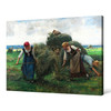 Julien Dupré,The Hay Harvesters,Harvesting haystacks,Dutch art,canvas print,canvas art,canvas wall art,large wall art,framed wall art,p1192