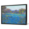 JULIAN ONDERDONK,Field of Blue Bonnets,Late Afternoon Sunlight,canvas print,canvas art,canvas wall art,large wall art,framed wall art,p1189