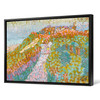 Jan Toorop,Seawall in Domburg,Lakeside path scenery,canvas print,canvas art,canvas wall art,large wall art,framed wall art,p1133
