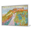 Jan Toorop,Seawall in Domburg,Lakeside path scenery,canvas print,canvas art,canvas wall art,large wall art,framed wall art,p1133