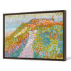 Jan Toorop,Seawall in Domburg,Lakeside path scenery,canvas print,canvas art,canvas wall art,large wall art,framed wall art,p1133