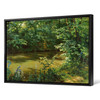 Grigory Myasoedov, Forest River,Riverside woods scenery,canvas print,canvas art,canvas wall art,large wall art,framed wall art,p1050