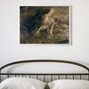 Giovanni Boldini, Portrait of the Marquise Casati with peacock feathers,canvas print,canvas art,canvas wall art,large wall art,framed ,p1048