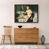 George Wesley Bellows,Nude with Fan,Naked girl on the bed,canvas print,canvas art,canvas wall art,large wall art,framed wall art,p1038