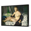 George Wesley Bellows,Nude with Fan,Naked girl on the bed,canvas print,canvas art,canvas wall art,large wall art,framed wall art,p1038