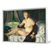 George Wesley Bellows,Nude with Fan,Naked girl on the bed,canvas print,canvas art,canvas wall art,large wall art,framed wall art,p1038