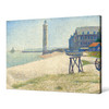 Georges Seurat, The Lighthouse at Honfleur,canvas print,canvas art,canvas wall art,large wall art,framed wall art,p1043