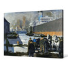 George Bellows,Men of the Docks,,canvas print,canvas art,canvas wall art,large wall art,framed wall art,p1028