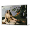 Francesco Hayez,Mary Magdalene as a Hermit,Naked girl,canvas print,canvas art,canvas wall art,large wall art,framed wall art,p1004