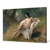 Francesco Hayez, Bather,Woman bathing by the river, naked girl,canvas print,canvas art,canvas wall art,large wall art,framed wall art,p1003