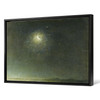 Filippo Palizzi, Moon missing before dawn,Moon art,canvas print,canvas art,canvas wall art,large wall art,framed wall art,p1000