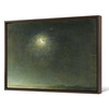 Filippo Palizzi, Moon missing before dawn,Moon art,canvas print,canvas art,canvas wall art,large wall art,framed wall art,p1000