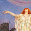 Evelyn De Morgan,S.O.S,art prints,Vintage art,canvas wall art,famous art prints,q2213