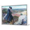 Fader Fernando,In the Sunshine,Roadside woman,canvas print,canvas art,canvas wall art,large wall art,framed wall art,p995