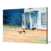 Edward Hopper,Cape Cod Evening,Villa scenery,canvas print,canvas art,canvas wall art,large wall art,framed wall art,p969